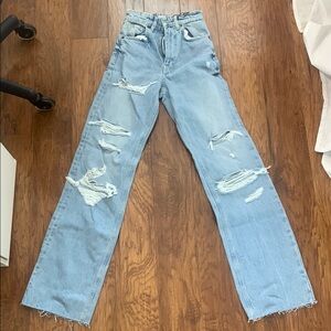 Zara Light Blue Women's Jeans